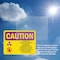 Signmission Radiation & Laser Sign, 7 in H x 10 in W, Plastic, Rectangle OS-2PACK-CR-P-710-L-10157 - alternate 7